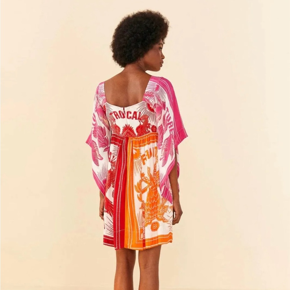 NWT Farm Rio Patchwork Mini Sz M - Picture 13 of 14